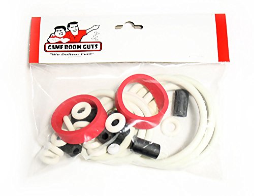 Game Room Guys Data East Time Machine Pinball White Rubber Ring Kit