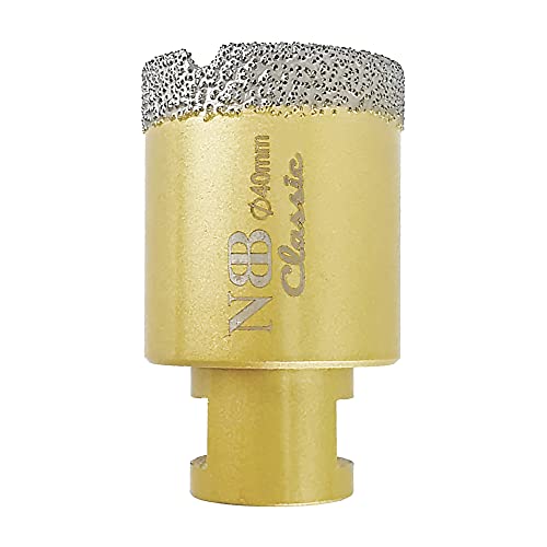 NBB vacuum brazed diamond hole saw with M14, Classic Golden type