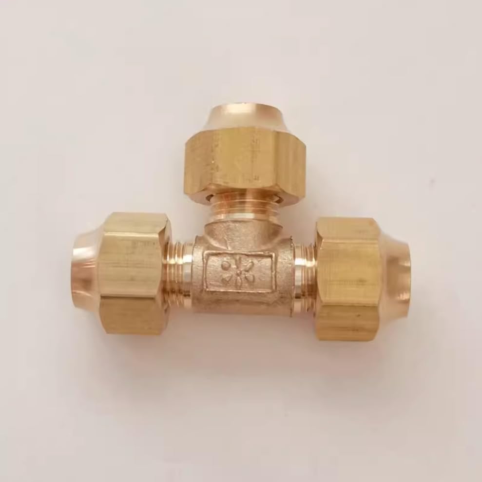 Brass Air Conditioner Tee(1I4 SAE)