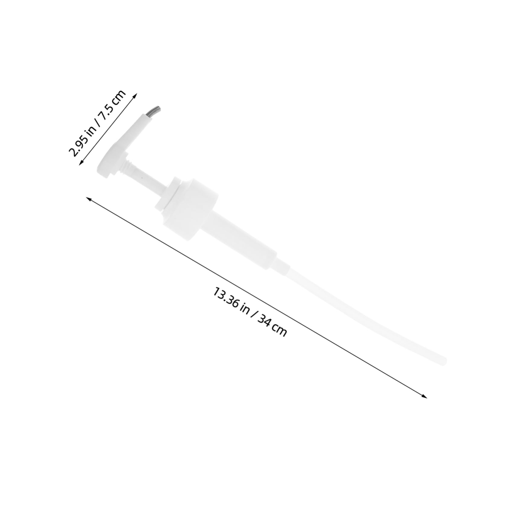 SOLUSTRE Efficient Sauce Pump Dispenser Set Stainless Steel Nozzles for Oyster Sauce Ketchup Condiments for Kitchen