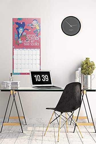 Grupo Erik Officiële Rick & Morty 2021 Wandkalender 11,8 x 11,8 inch (12 maanden - gratis poster inbegrepen) Familie… - Image 5