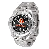 Cincinnati Bengals Men's Watch - NFL Sport Steel Series by Game Time