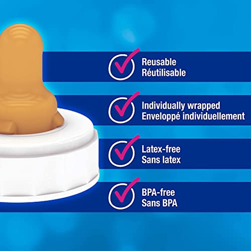 Abbott Laboratories Similac Infant Standard Flow Nipple and Ring, 3 Pack 3 count - Image 3