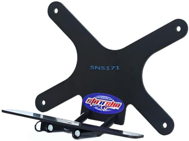 STO N SHO Front License Plate Bracket Compatible with 2019-2021 Mercedes AMG GLC 63 S Coupe/SUV