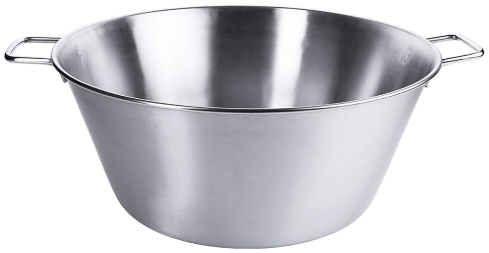 Contacto Edelstahl Wanne, rund 45 cm