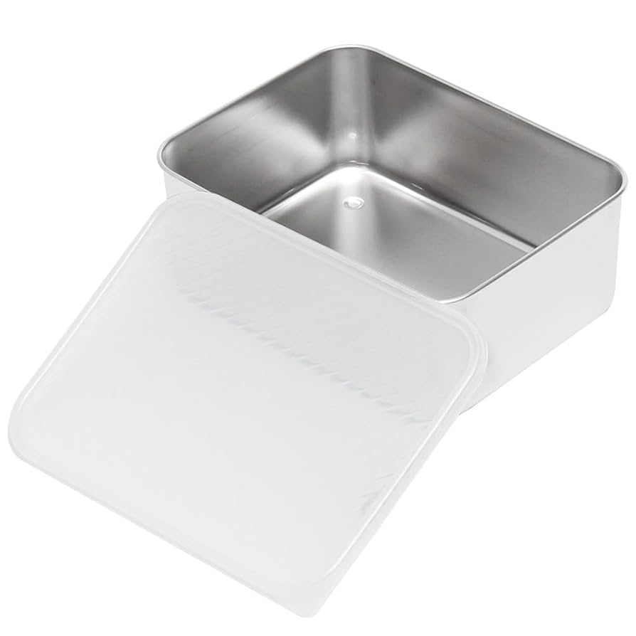 Amazon｜ステンレス容器 保存容器 蓋付き ステンレスバット深型