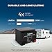 Renogy 12V 50Ah LiFePO4 Lithium Battery, Lithium-Iron Phosphate Solar Battery, 2000 Life Cycles, Built-In BMS, Perfect for RV, Solar, Marine, Off-Grid Applications