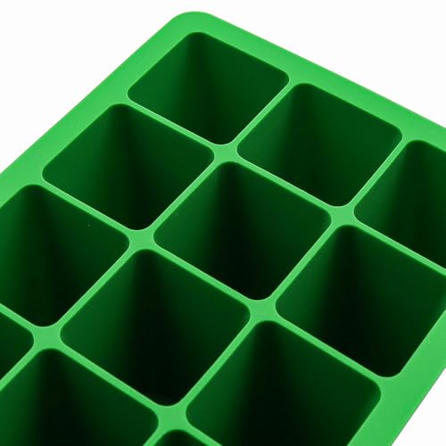 Tiardey 2pcs Garden 18x 14 x 6.5cm Cell Bedding Plant Pack Tray Inserts for Full Size Seed Trays Reusable Germination Tray - Image 4