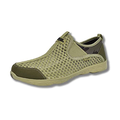 Wave Runner Men's Water Shoes - Quick Drying Performance And Travel Aqua Sneakers (13, Slip-On Camo, Numeric_13) #TOP5