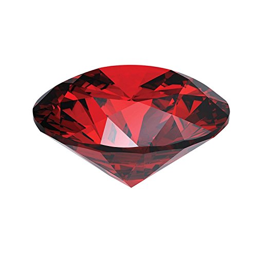 Zircon rouge américain véritable certifié pour remplacer un rubis