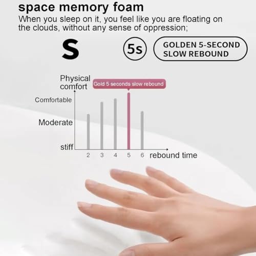 Coussin de nuque pour extensions de cils ergonomique en mousse à mémoire de forme - 7