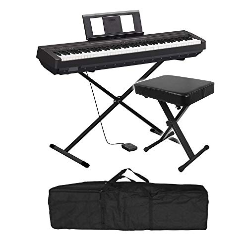Amazon | YAMAHA P-45B Xスタンド・Xイス・ケースセット 電子ピアノ 88 