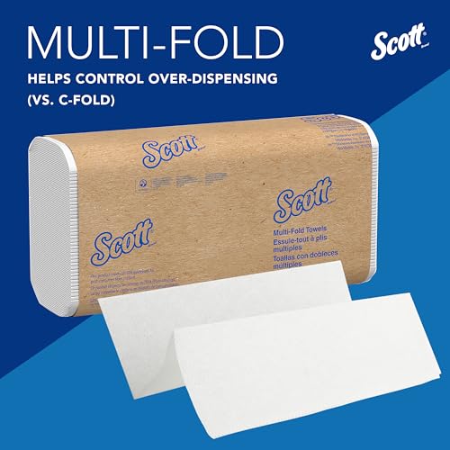 Scott Professional Multifold Paper Towels, Bulk, 12 x 250 Sheets (58091) - image 7