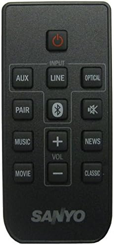 Original Factory Remote Control WIR113001-FA03 Compatible for Sanyo FWSB415E