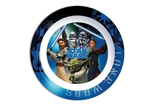 Spearmark Housewares 94107 Star Wars Plate - Round melamina