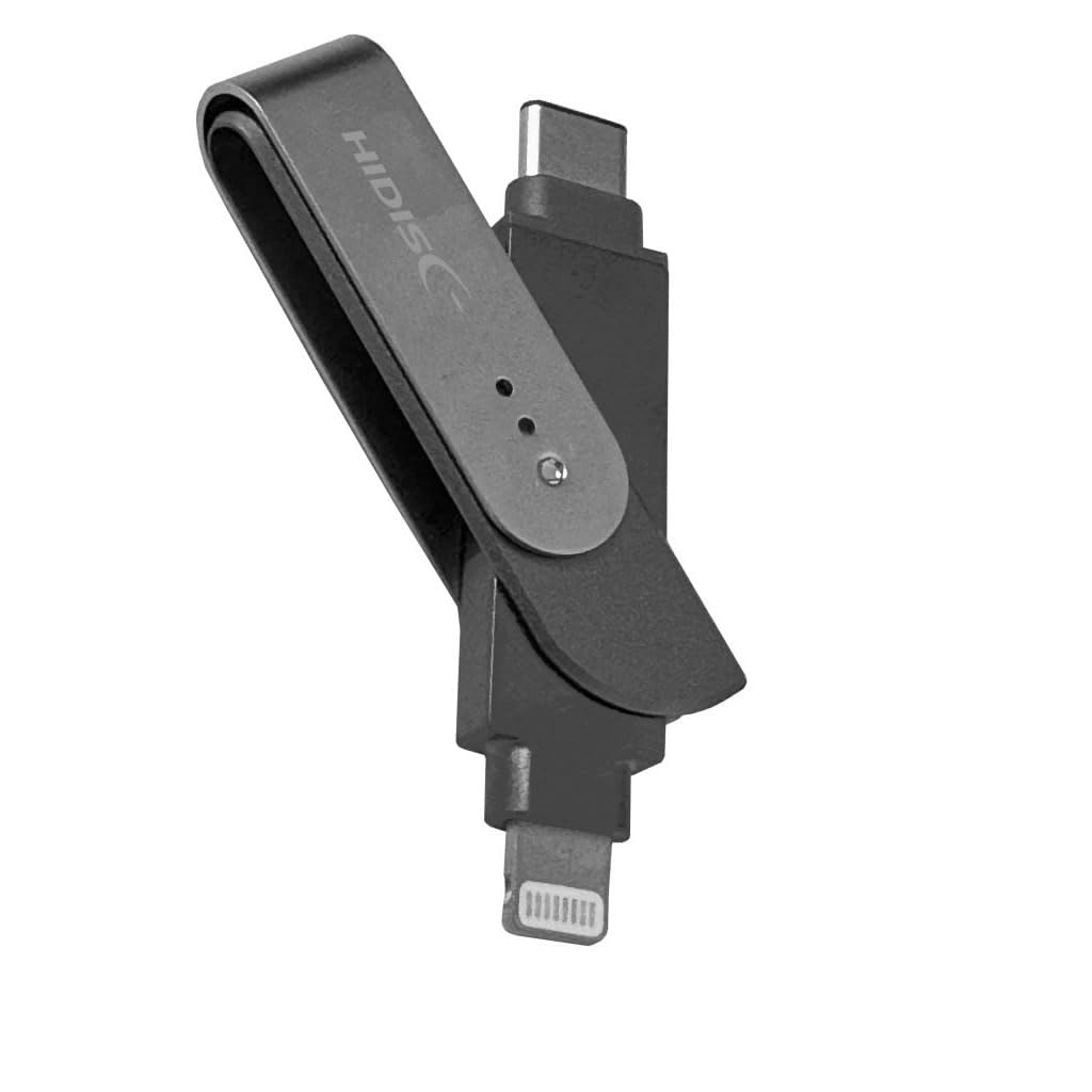 Amazon.co.jp: HIDISC USBメモリ 512GB [Apple MFI認証品]ライトニング 