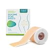 Silicone Scar Sheets – (1.6”x 60”) Professional Scar Removal Sheets for C-Section, Burn, Acne – Soft Silicone Gel Scar…