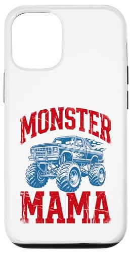Monster Mama ���B���e�[�W �����X�^�[�g���b�N �}�} ��̓� �X�}�z�P�[�X iPhone 12/12 Pro �p