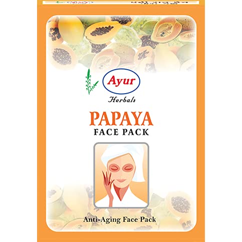 Ayur Herbals Papaya Face Pack - 100 Gm