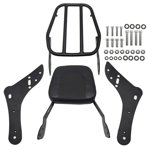 Respaldo desmontable para moto Kawasaki Vulcan S650 que soluciona la fatiga del pasajero
