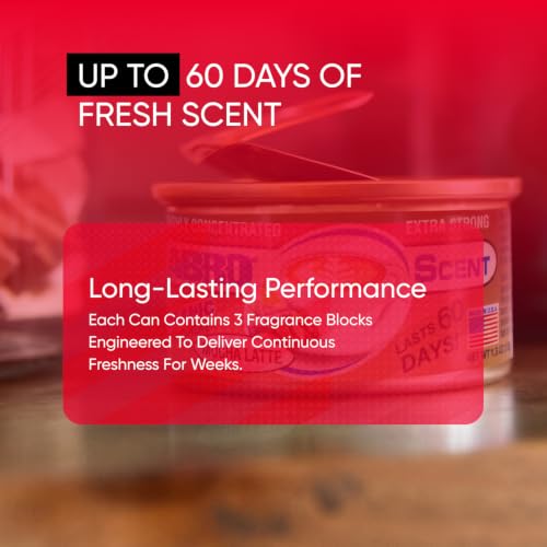 Image of ABRO Car Air Fresheners: Canned, Spill Proof Airfreshener for Home, Office, or Car Accessories Interior, Lasts Up to 60 Days - 3Pack Mocha Latte Scent