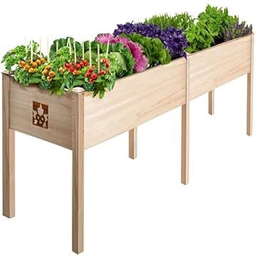 cedar raised garden bed kit
