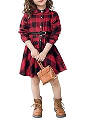 7217eb# Solid Red and Black Plaid Dress