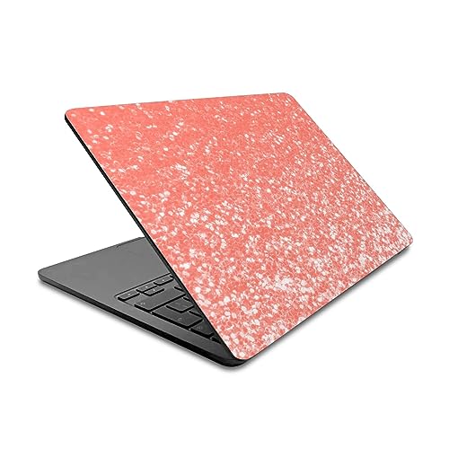 Peau autocollant MacBook Air 13.6 A2681 fini scintillant orange PLdesign