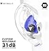 Decibullz Custom Molded Earplugs Pro Pack (Blue) Bundle
