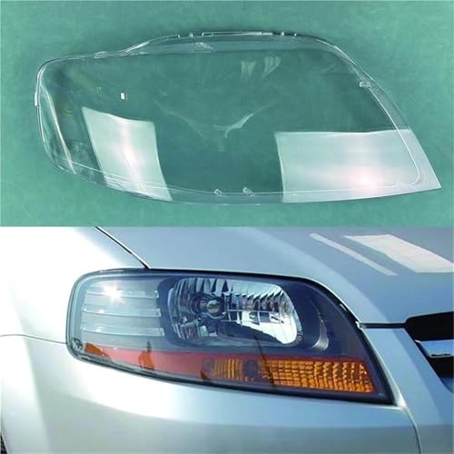Coque phare pour Aveo 2005-2007 en polycarbonate transparent haute résistance - 3