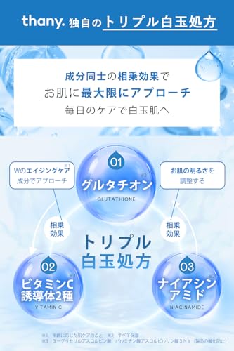 thany. 白玉美容液 トリプル白玉処方 30ml の商品画像 3