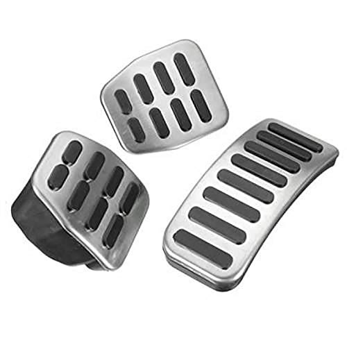 Stainless Steel Pedal Rubber Set for Manual Transmission for VW Golf Jetta MK4 GTI GLI 1.8T