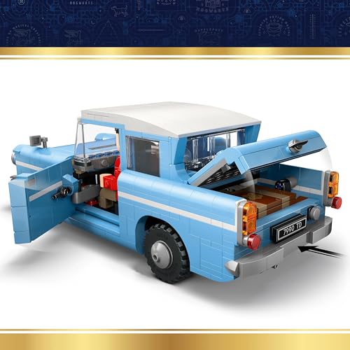 Image of LEGO Harry Potter Enchanted Flying Ford Anglia Car Toy Building Set for Display and Play - 76470