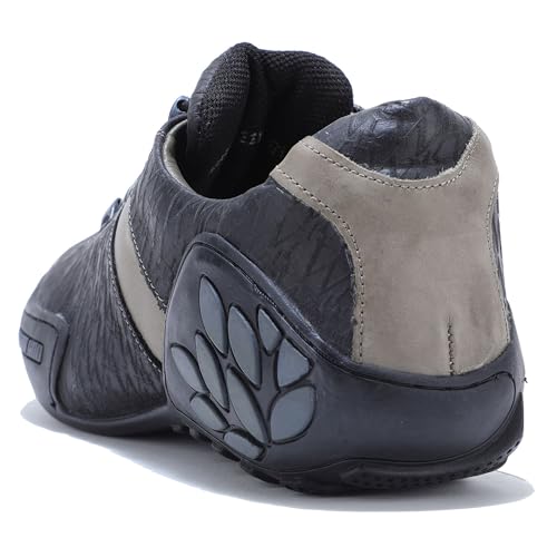 Image of Woodland Men Black Casual Shoes
