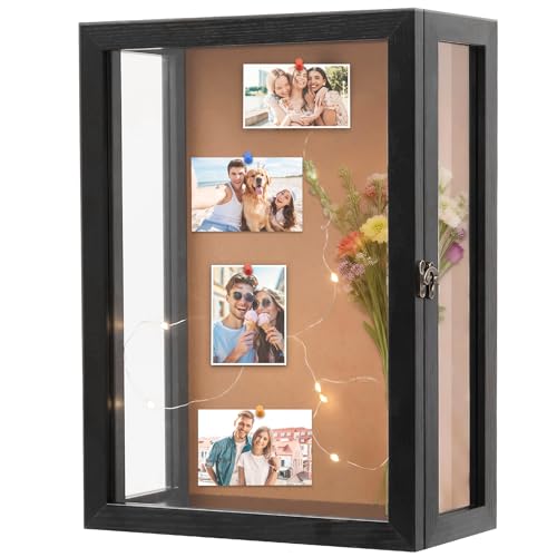 Acrylic 11x15 Inch Deep Shadow Box Frame Wall Mounted,Depth 5