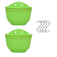 Fiudx Ofertas Y Liquidaciones Macetas De Plástico Para Interiores Y Exteriores, Para Balcón