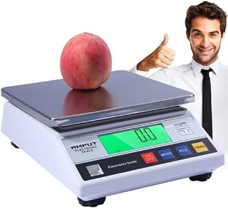 Precision Scales Kitchen with Counting Peeled LCD Display Digital Electronic Balance Analytical Scales Industrial Portable Weighing forLab Jewelry Bake Hardware Postal Catering Store Size : 6kg/0.1g