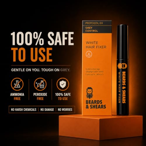 Image of Instant White Hair Fixer for Men with Amla | Beard & Hair Touch-Up Wax
