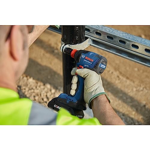 Bosch GXL18V-227B25 18V 2-Tool Combo Kit with Connected-Ready Two-In-One 1/4 In. Bit/Socket Impact Driver/Wrench, 1/2 In. Hammer Drill/Driver and (2) CORE18V® 4 Ah Advanced Power Batteries - image 6