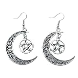 goth fashion uk Representan la luna y el pentagrama.