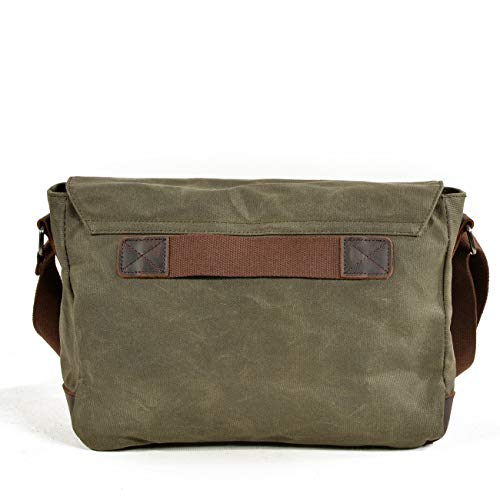 Canvas Messenger Bag, Large Crossbody Bag for Men, Casual Shoulder Bag for Work Daily3