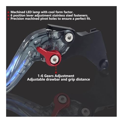 Levier de frein moto pour remplacer vos commandes rigides sur CBF600 - 5