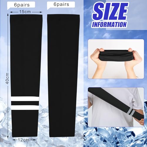 Image of SATINIOR 6 Pairs UV Sun Protection Sleeves