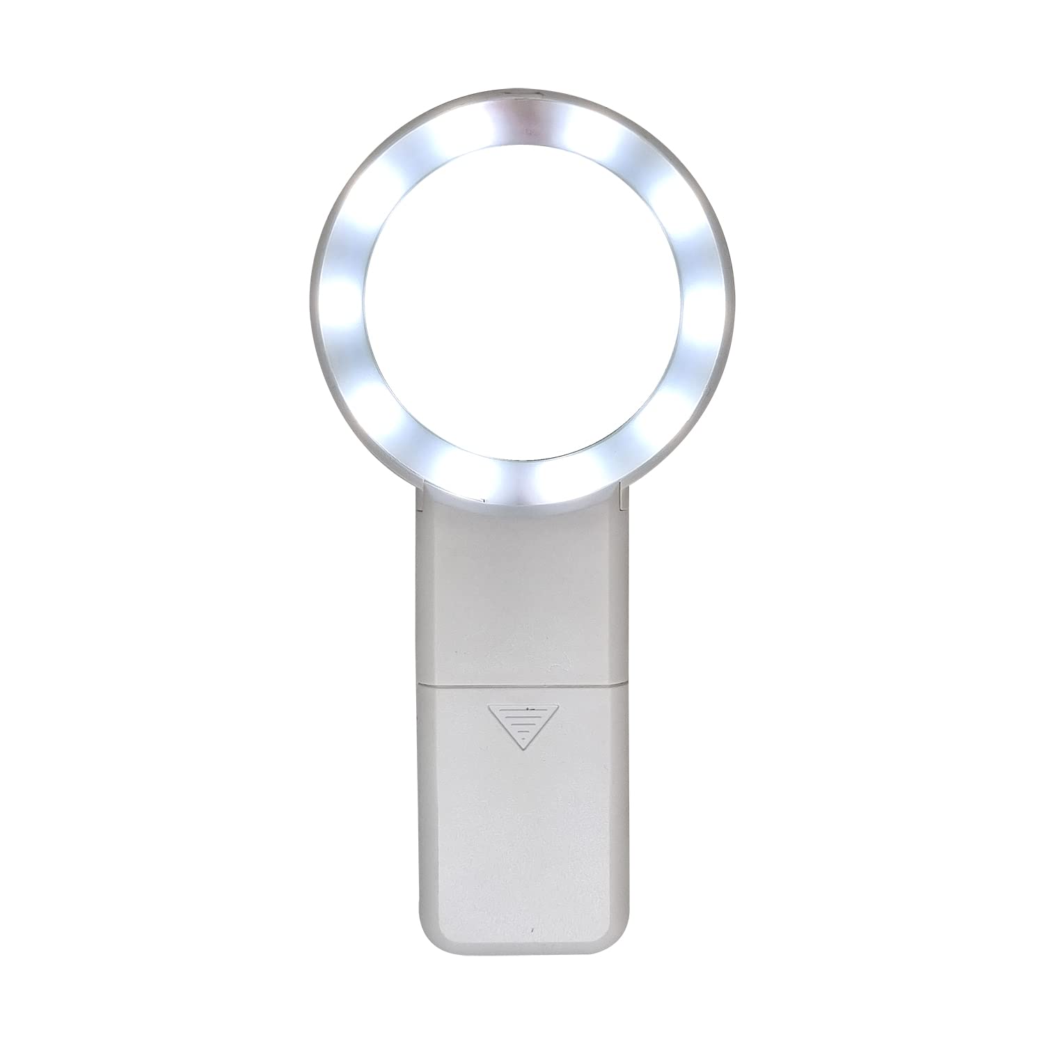 Sahyog Wellness Optical Magnifying Glass with 10 LED HD High Magnification Lights for Reading for Kids | Doctors | Aged People Having Big Size 88mm Wide Glass (White) (B0BGRYLJB2) Amazon Price History, Amazon Price Tracker