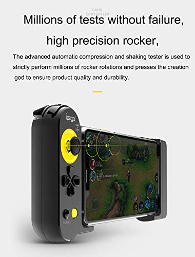 Ipega-Pg-9167 Wireless 4.0 Smart Pubg Mobile Game Controller For Samsung Galaxy S10/S10+ /S20 S20+5G/Huawei P40 Pro P30 P30 Pro Mate Android Mobile Smartphone Tablet (Android 6.0 Higher System) #TOP5
