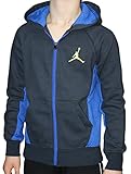 Jordan Youth Kids Big Boys Full Zip Hoodie 956438-U5H (Medium)