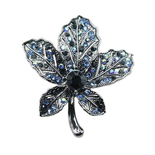 Broche de feuilles d'érable exquise pour fixer vos foulards sans glisser