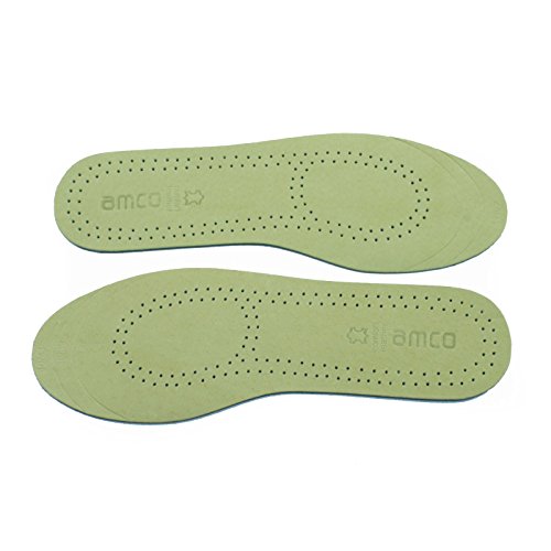 AMCO Plantillas de cuero natural para zapatos y botas 41/46 EU