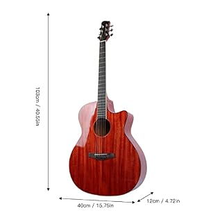 Guitare Acoustique, Belle Texture Améliorée Miroir Folk Guitare Débutant Pack Débutant Palissandre Indien Forte Puissance Pénétrante pour les Amateurs de Musique (Brun) - Les Beatles, Paul McCartney, John Lennon, RIngo Starr, George Harrison Guitare Acoustique, Belle Texture Améliorée Miroir Folk Guitare Débutant Pack Débutant Palissandre Indien Forte Puissance Pénétrante pour les Amateurs de Musique (Brun) – Image 6