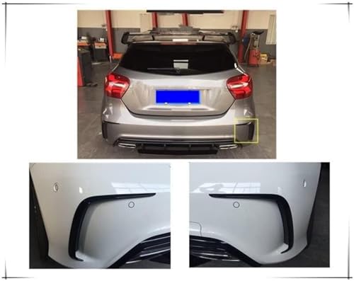 Alerón de coche elegante estilo AMG para Sport Hatchback con canards 4
